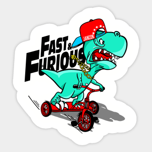 fast and furious Sticker